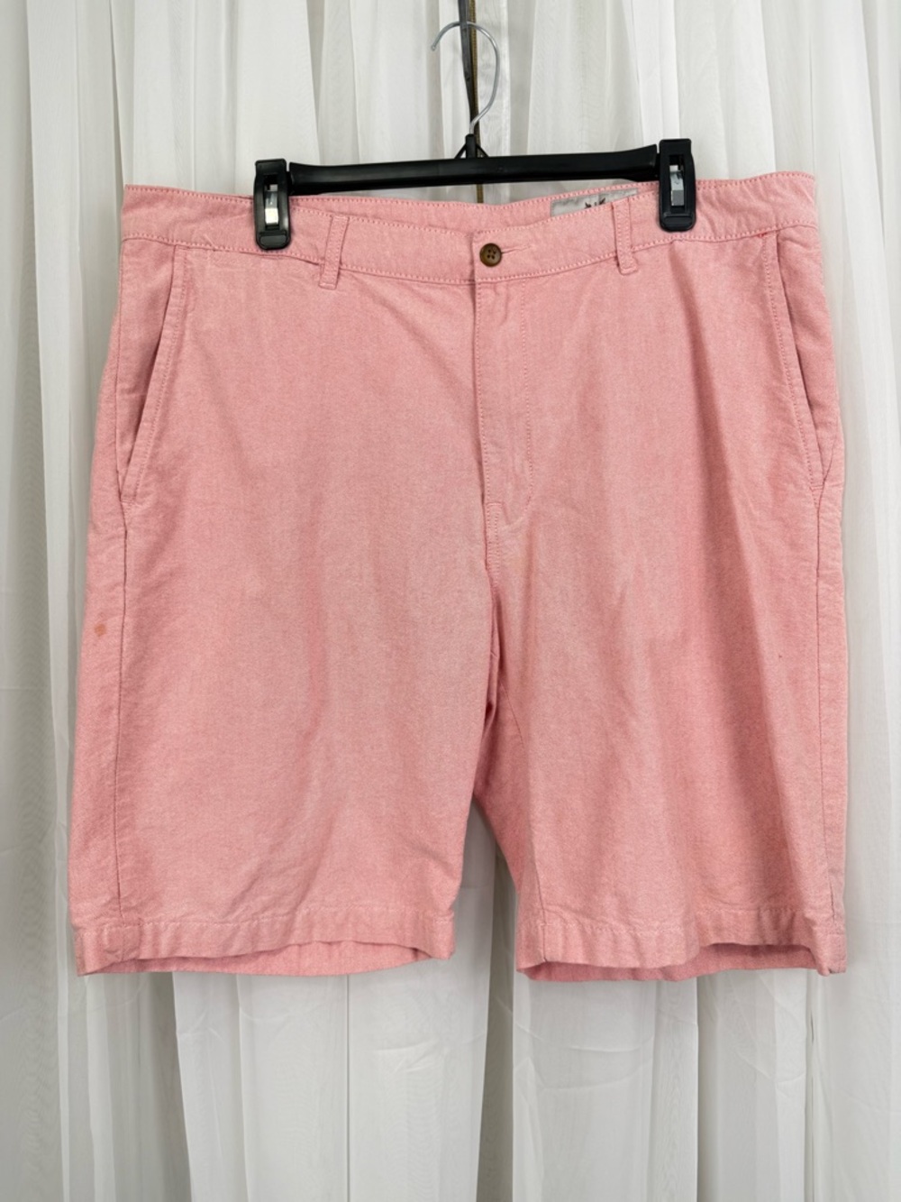Hickey Freeman Vintage Melon-Hue Men’s Shorts – Size 38 – Classic Preppy Style